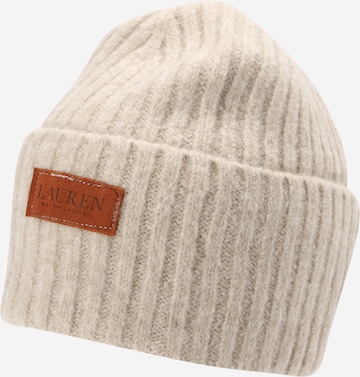 Lauren Ralph Lauren Beanie in Beige: front