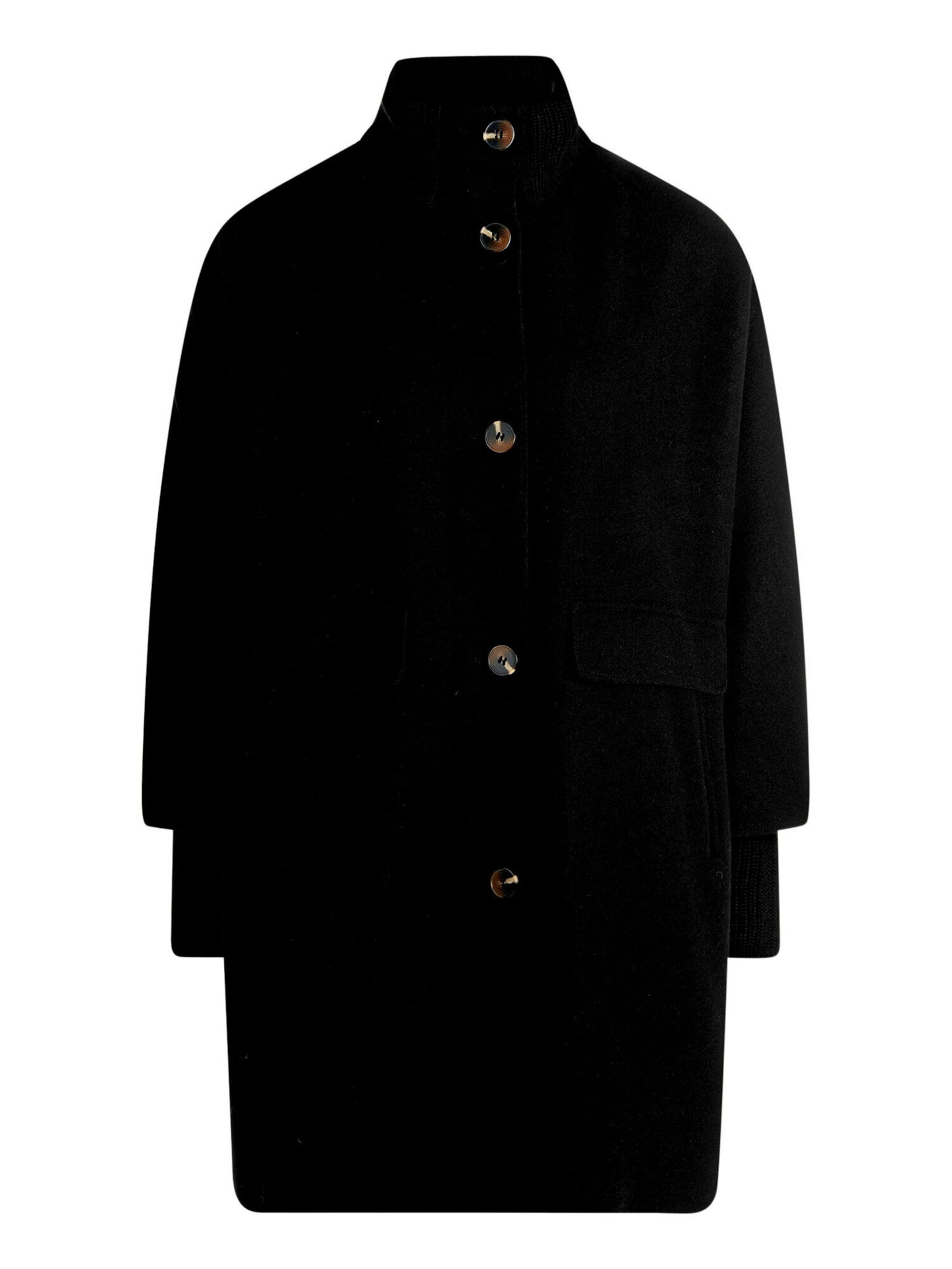 Cappotto invernale di Betty Barclay in nero: frontale