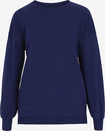 Sweat-shirt usha BLUE LABEL en bleu : devant