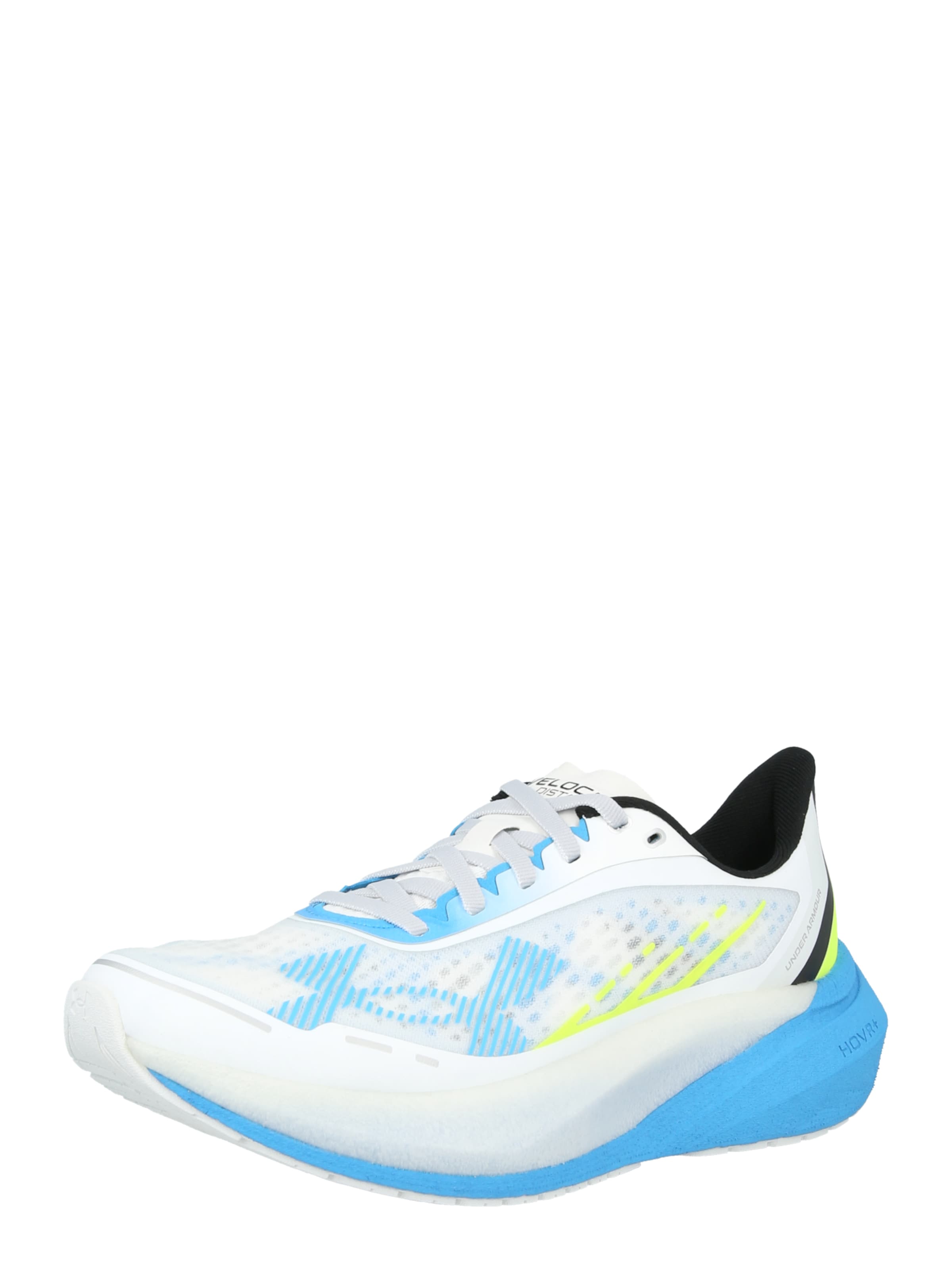 UNDER ARMOUR Обувь для бега 'Velociti Distance' в Цвет воды / Пастельно-синий / Цвет лимона / Белый, Обзор товара