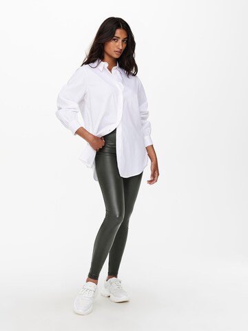 Skinny Leggings 'Cool' ONLY en gris : devant