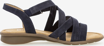 GABOR Remienkové sandále - Modrá