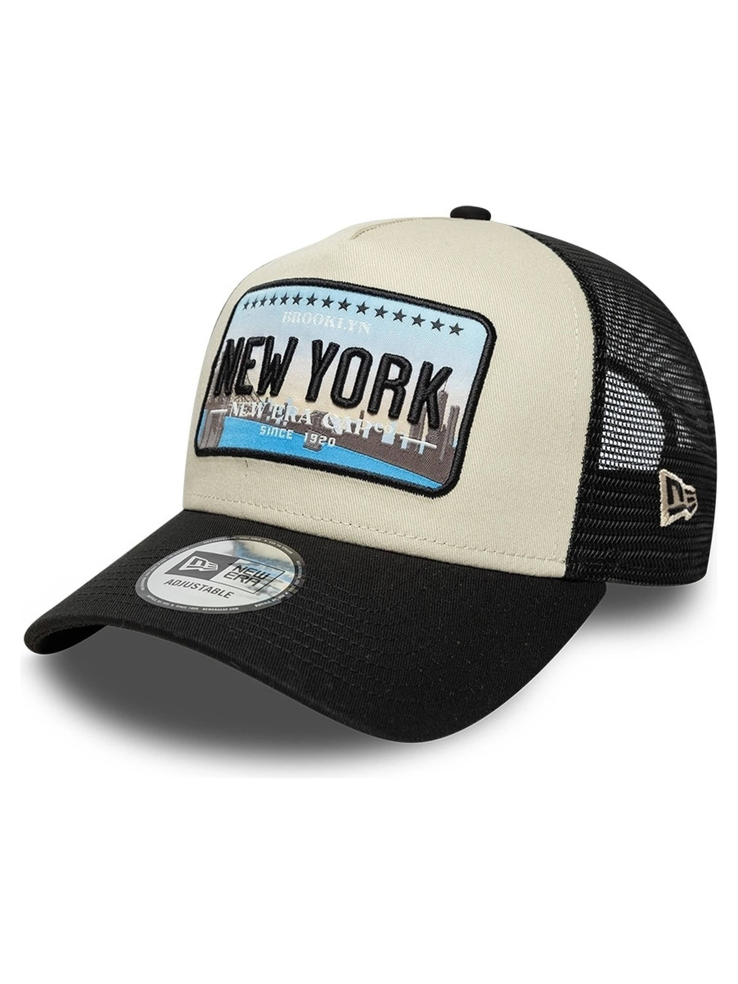NEW ERAŠilterica 'Gorra new era negra new york license plate trucker cap' - crna boja