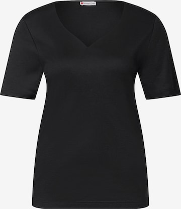 T-shirt STREET ONE en noir : devant