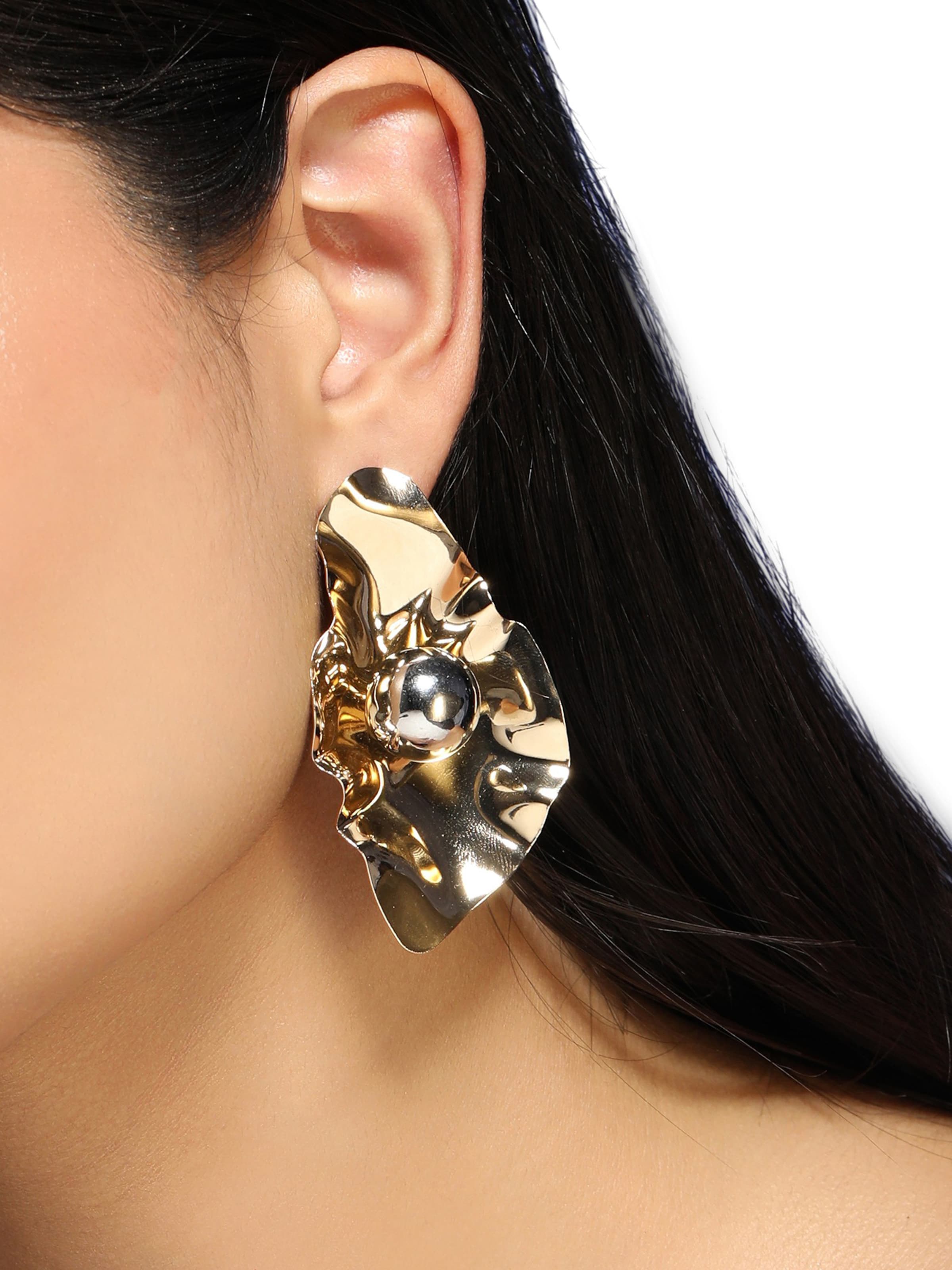 SOHI Náušnice 'Thalia' - Zlatá