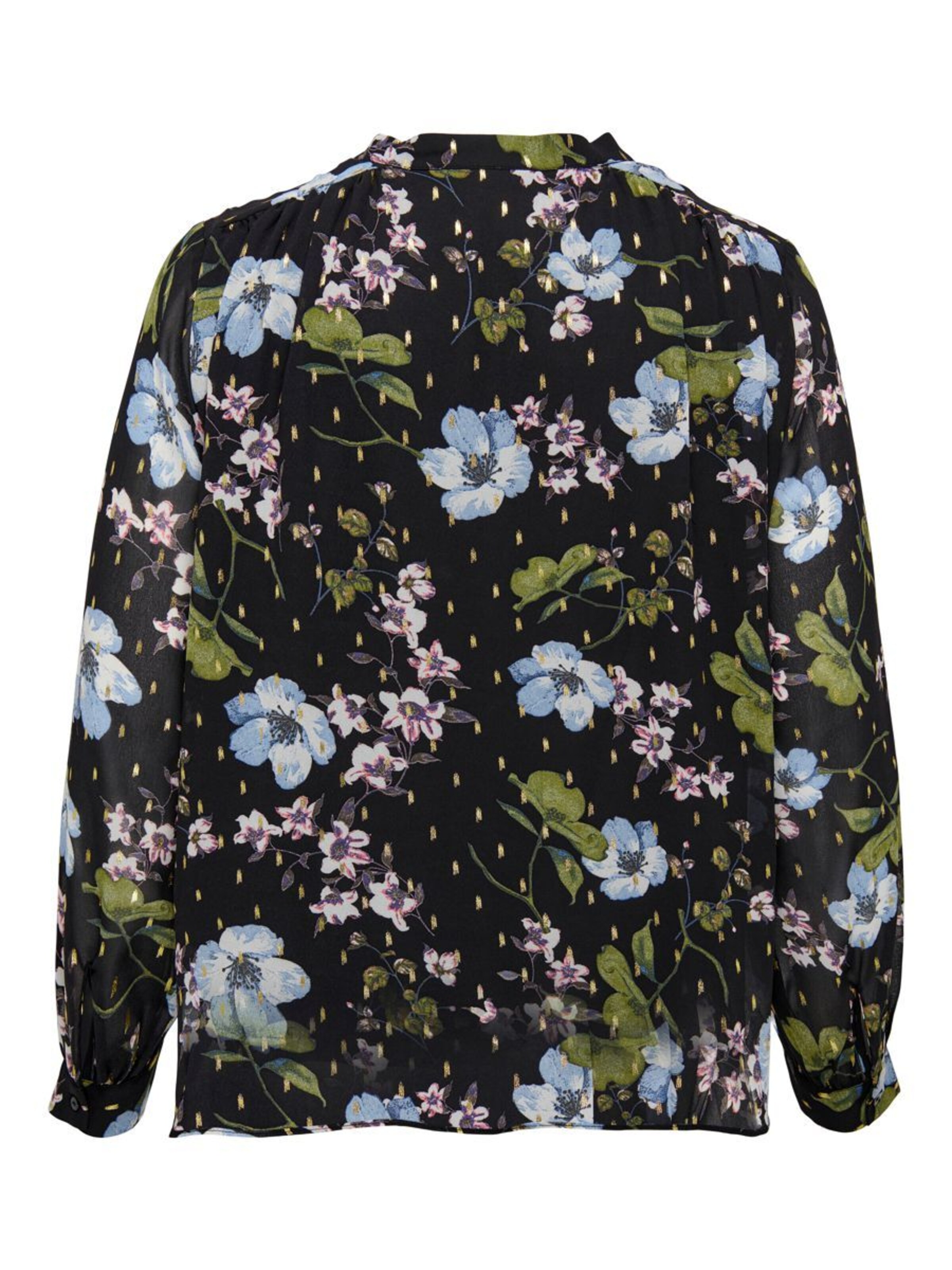 ONLY Carmakoma Bluza 'Firana' | črna barva