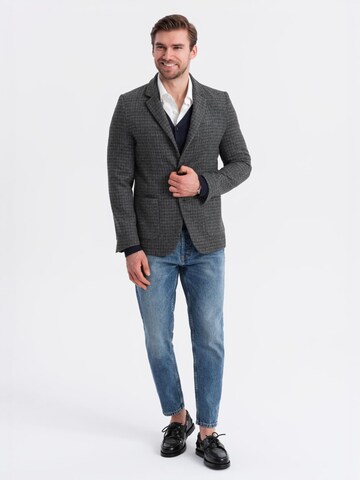 Ombre Regular fit Colbert in Grijs