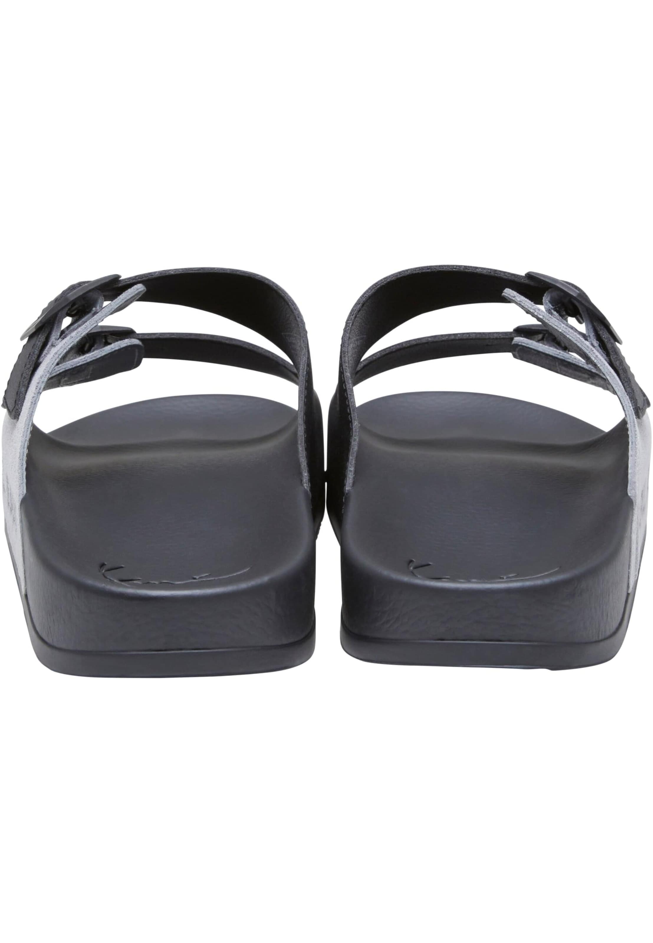 pelēks Karl Kani Ādas čības