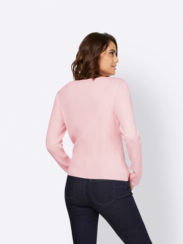 heine - Pullover em rosa