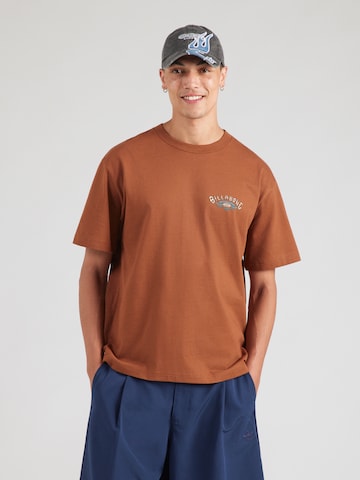 T-Shirt 'HERITAGE' BILLABONG en marron