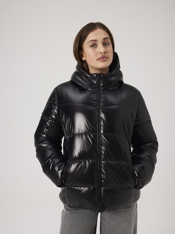 NAME IT Winter jacket 'NLNMAYER' in Black: front