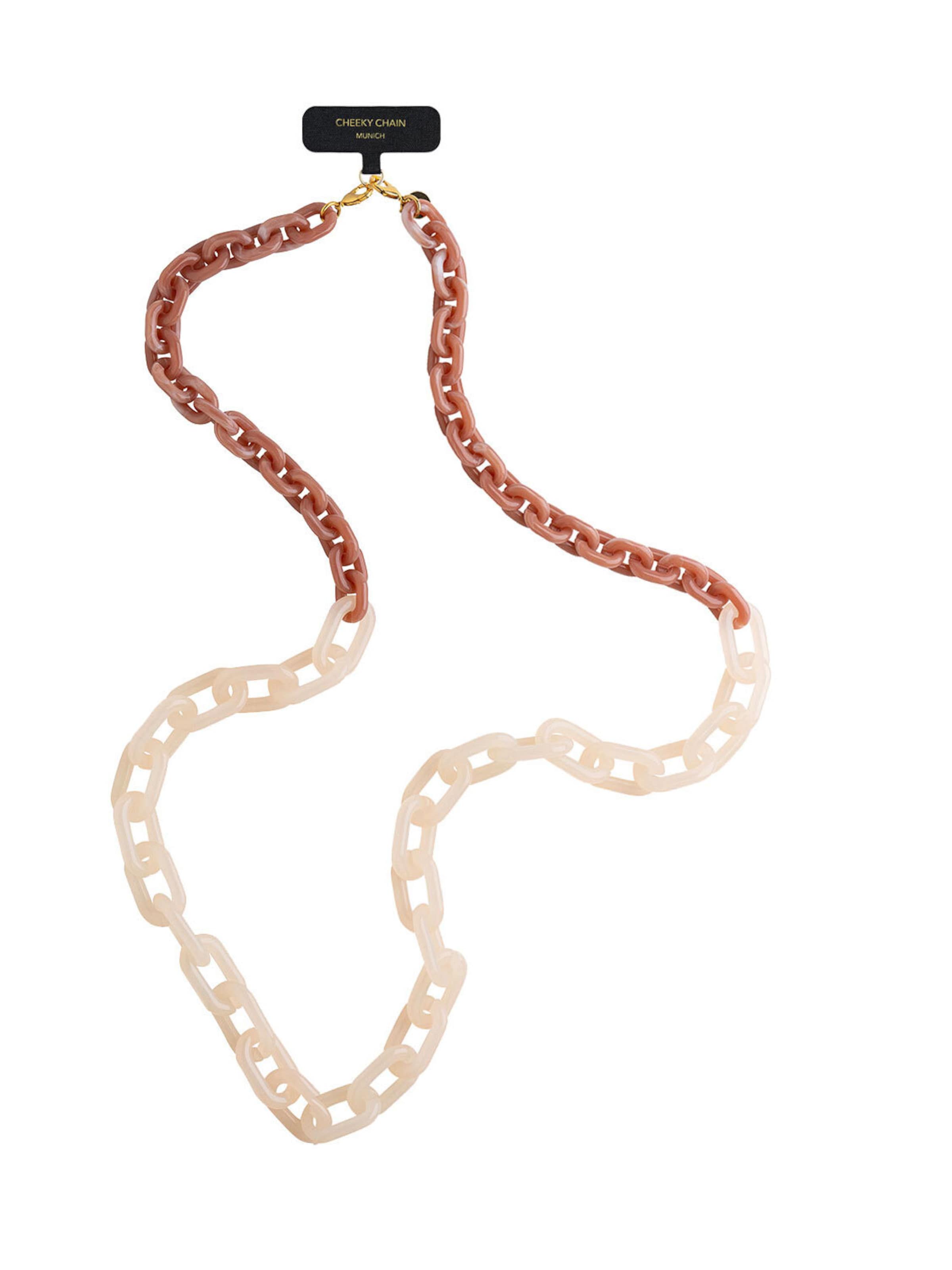 Cheeky Chain Munich Handykette 'Rose' in Pink: Vorderseite