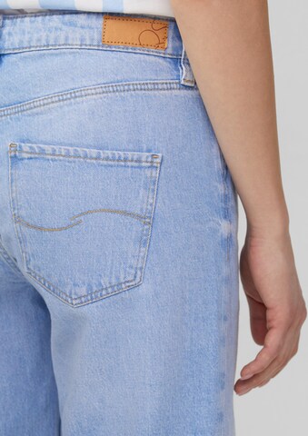 QS Wide Leg Jeans in Blau
