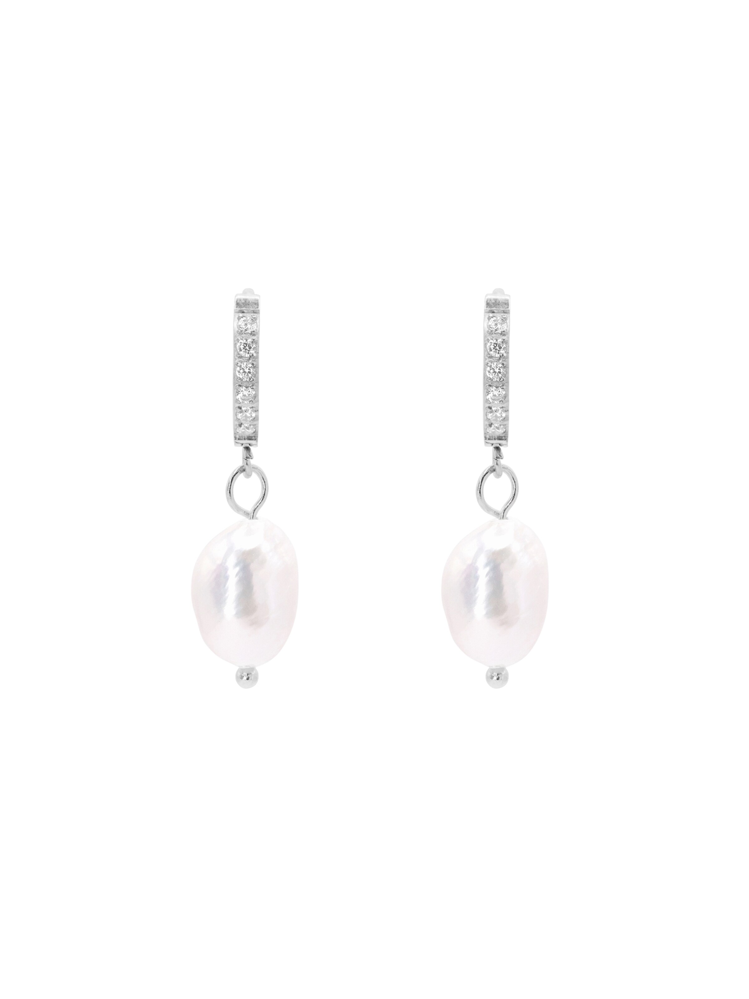 Heideman Ohrringe 'Hilar' in Silber: Vorderseite