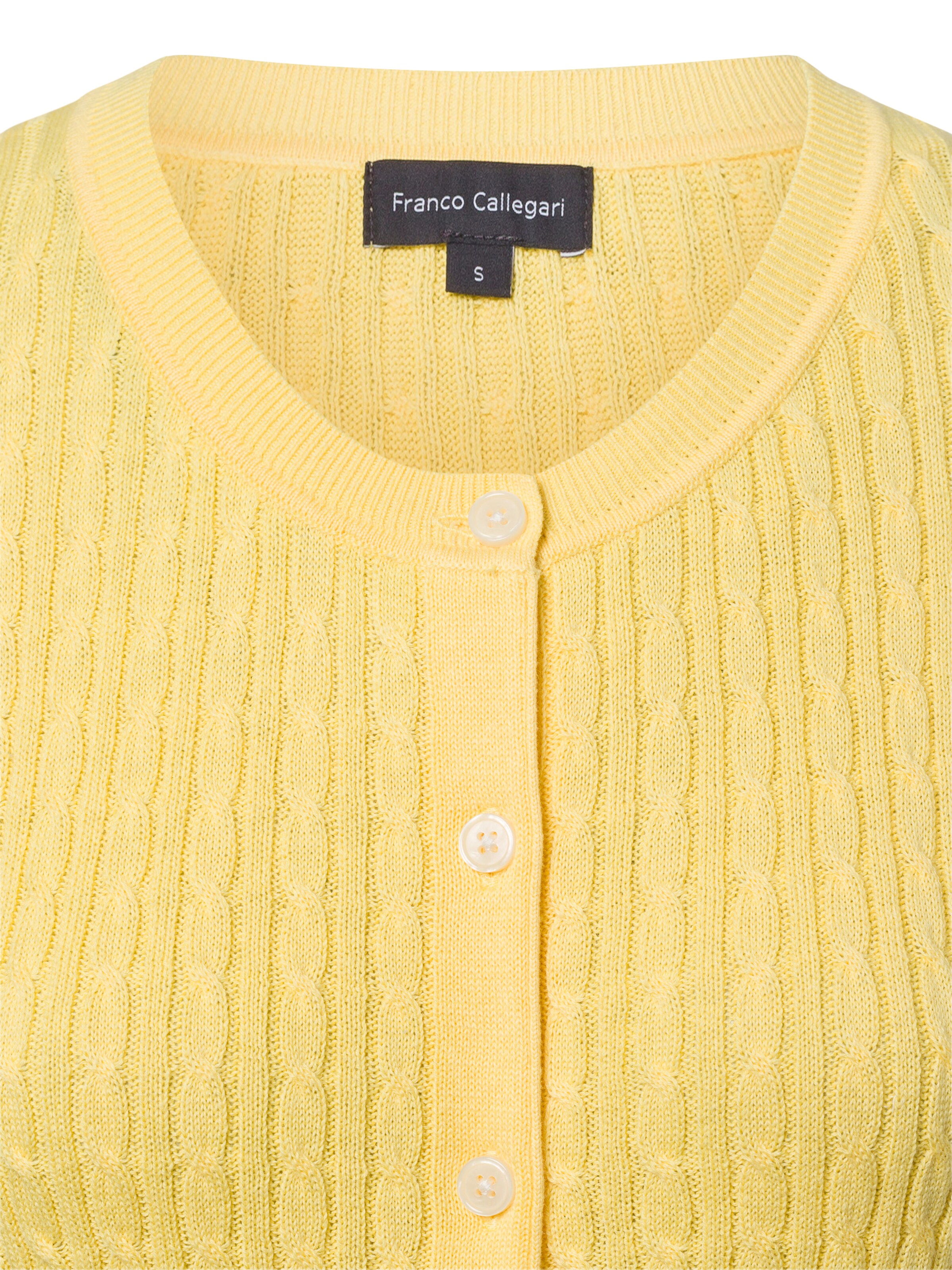 Pull-over ' ' Franco Callegari en jaune