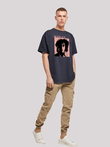F4NT4STIC Shirt 'Bob Marley' in Blauw
