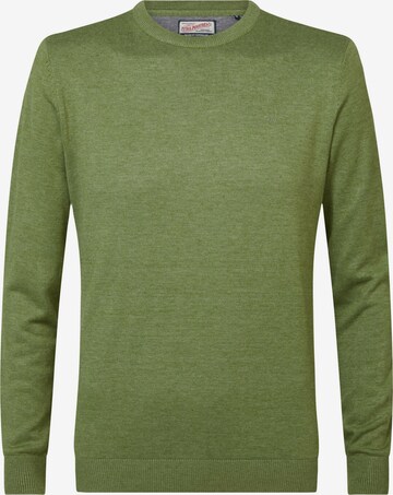 Petrol Industries Pullover in Grün: front