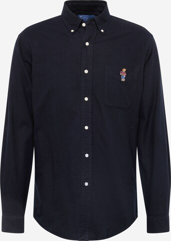 Polo Ralph Lauren Regular fit Πουκάμισο σε μπλε: μπροστά