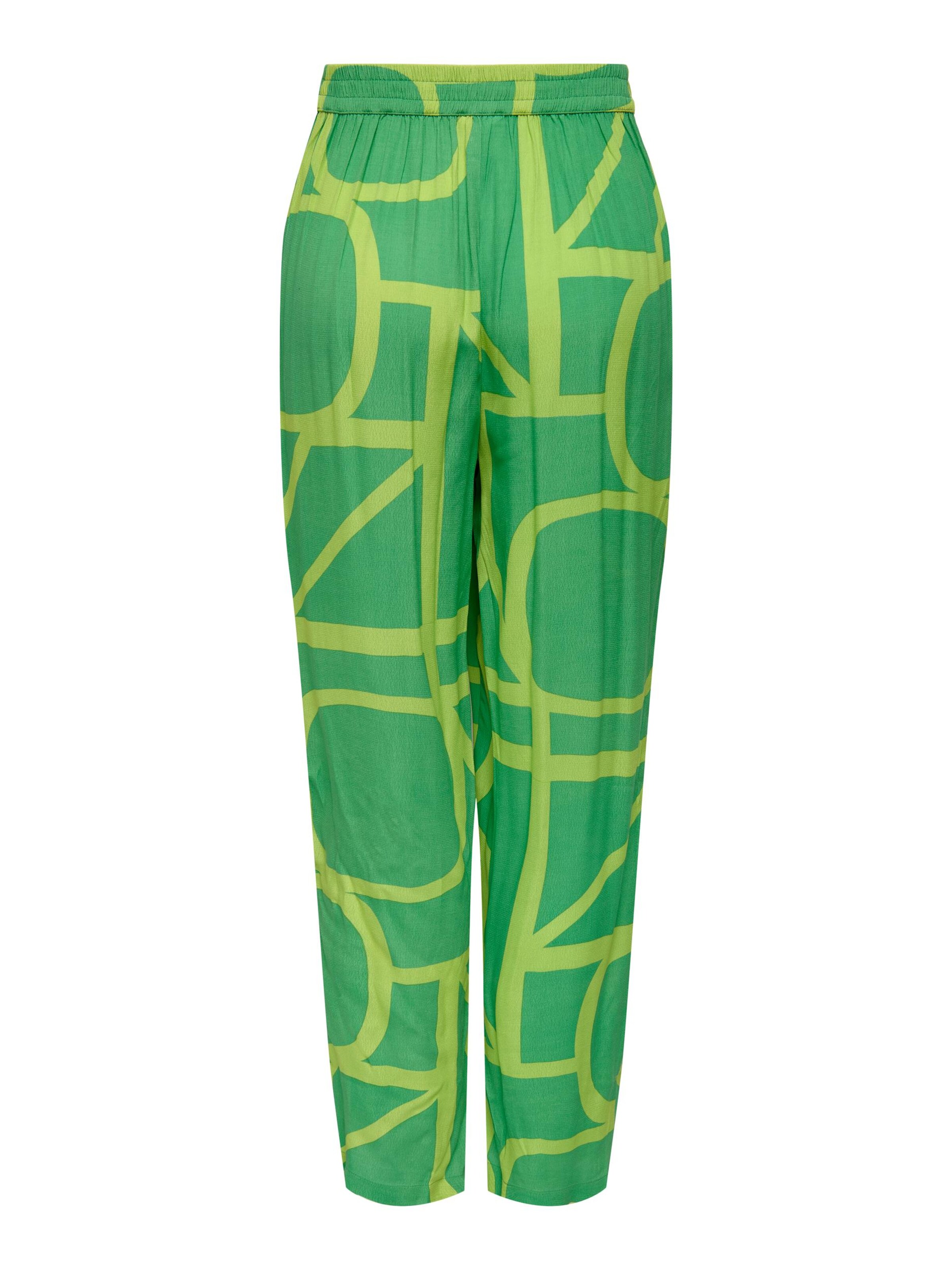 ONLY Loosefit Παντελόνι 'AVA' σε πράσινο