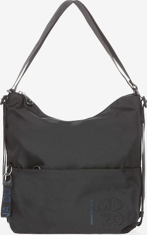 Borsa a spalla 'MD20' di MANDARINA DUCK in nero: frontale