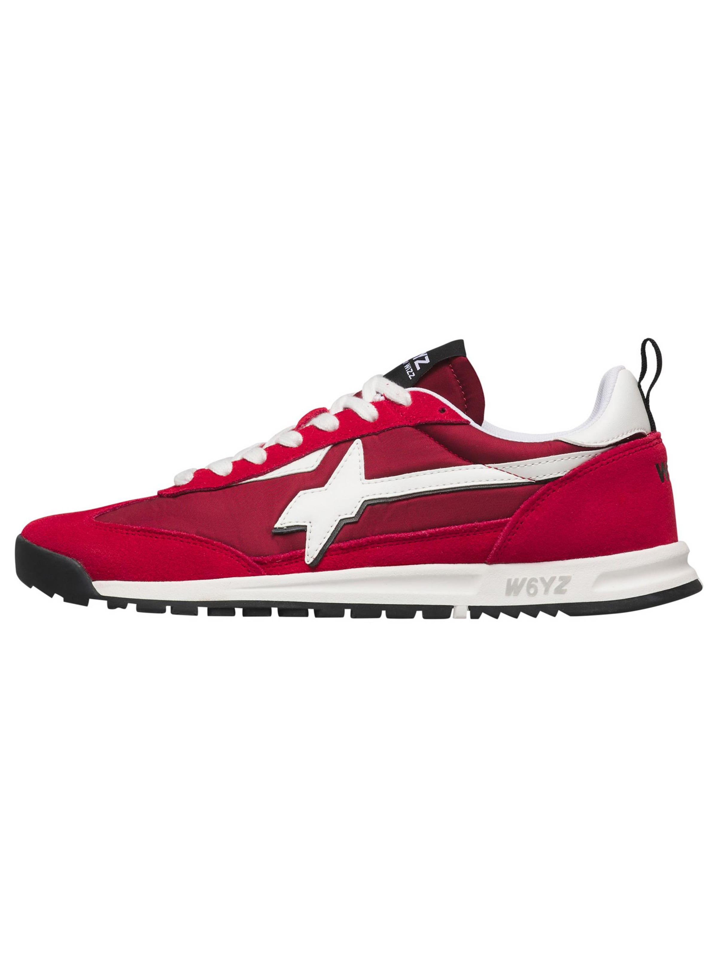 W6YZ Platform trainers 'KEY-M.' in Red: front