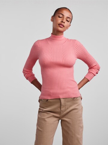 PIECES Pullover 'Crista' in Pink: predná strana