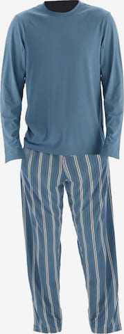 Pyjama long Dagi en bleu : devant