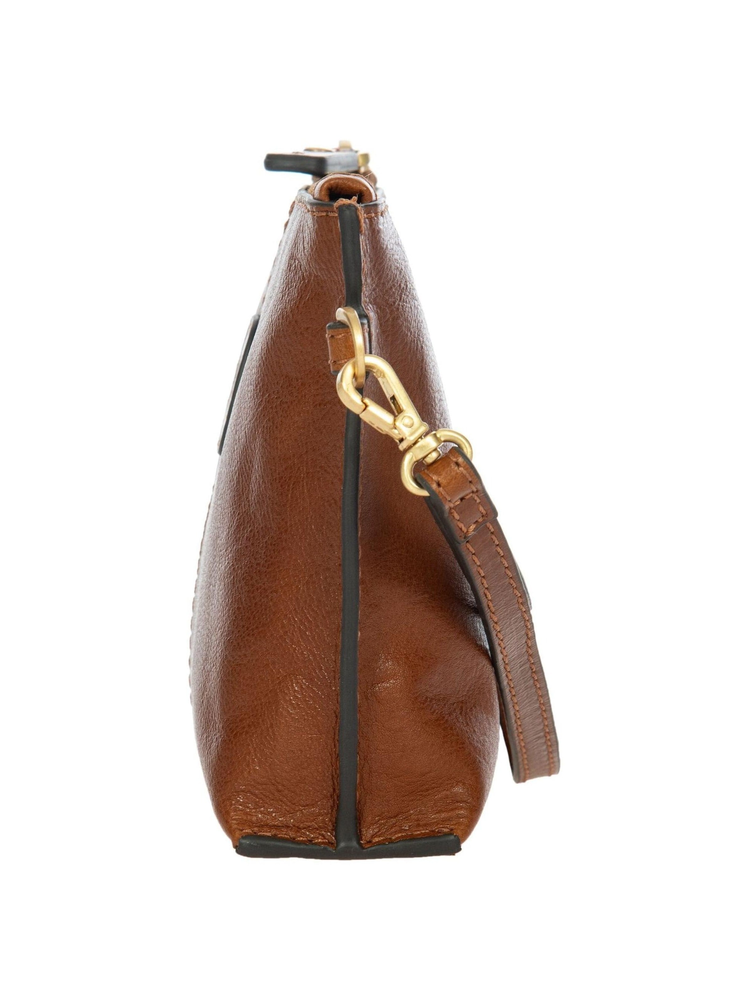 Bric's Clutch 'Volterra' in Brown