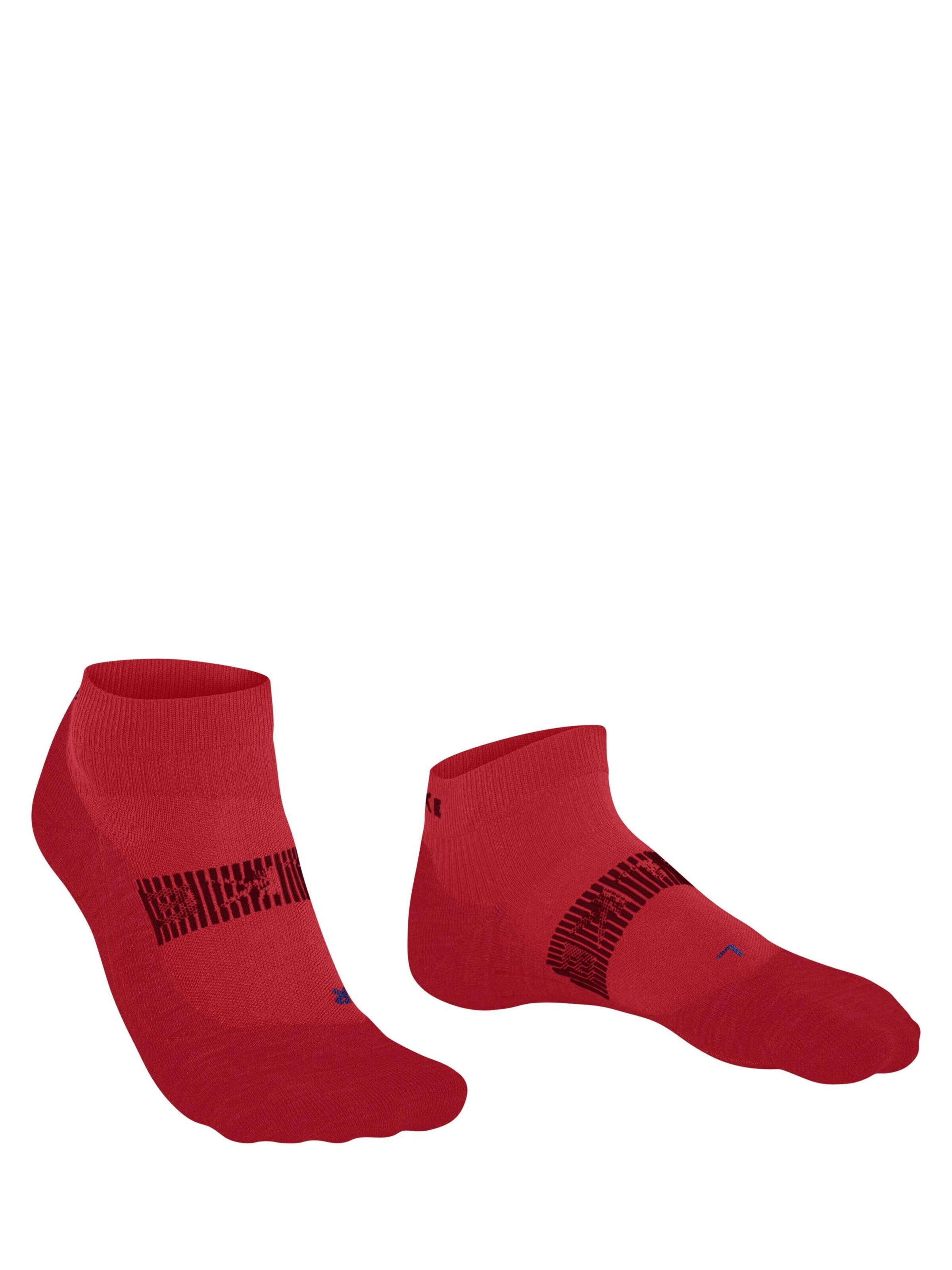 FALKE Athletic Socks 'RU4 Endurance Cool Short' in Red