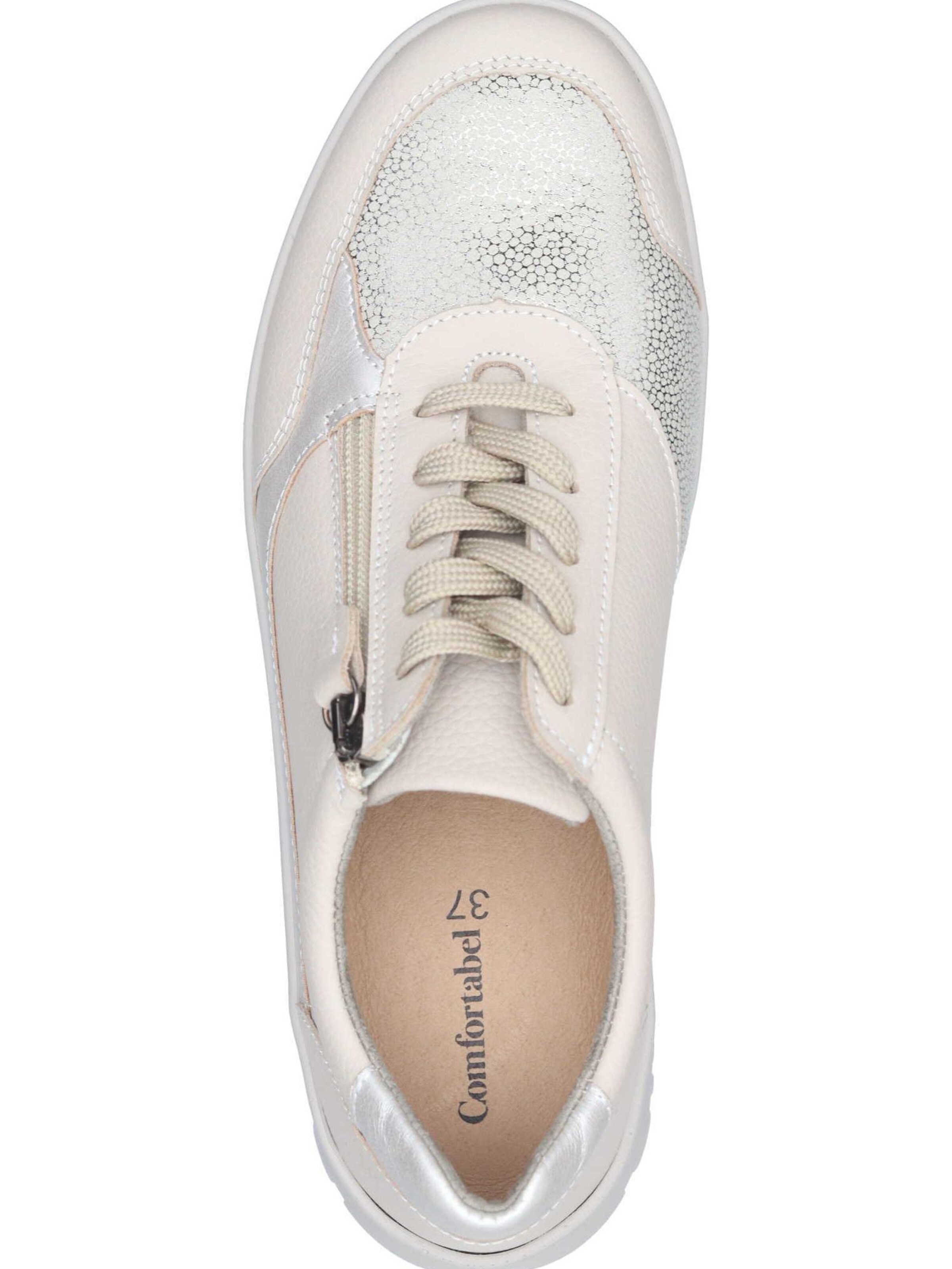 Comfortabel Schnürschuh in Beige