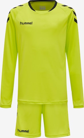 Hummel Sports Suit in Yellow: front