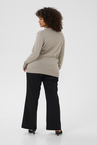 KAFFE CURVE Sweater in Grey