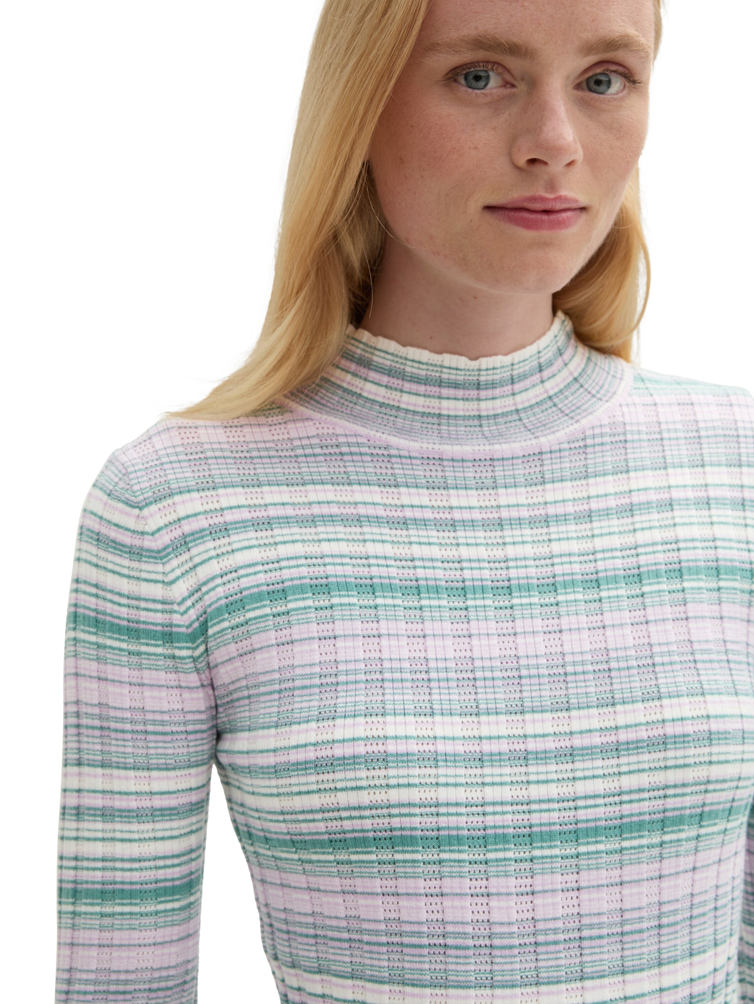 TOM TAILOR DENIM Pullover in Mischfarben