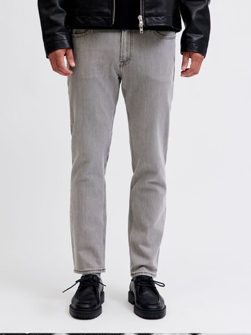 JACK & JONES - regular Vaquero 'JJICLARK JJORIGINAL' en gris: frente