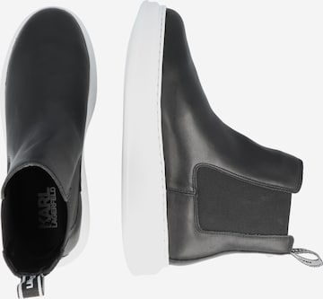 Karl Lagerfeld Chelsea boots 'Maison' in Zwart