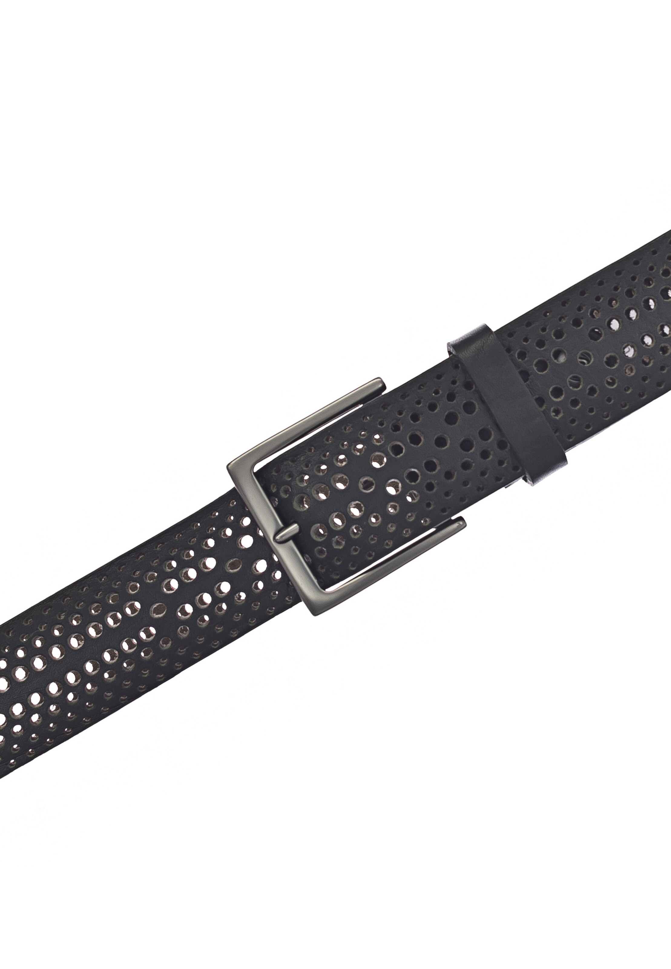 B.BELT Riem 'Jed' in Zwart