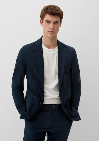s.Oliver Slim fit Colbert in Blauw: voorkant