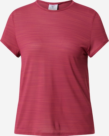 Reebok Performance Shirt 'WOR AC' in Red: front