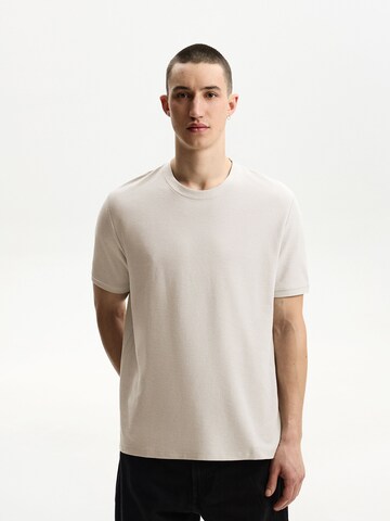 Maglietta di Bershka in grigio: frontale