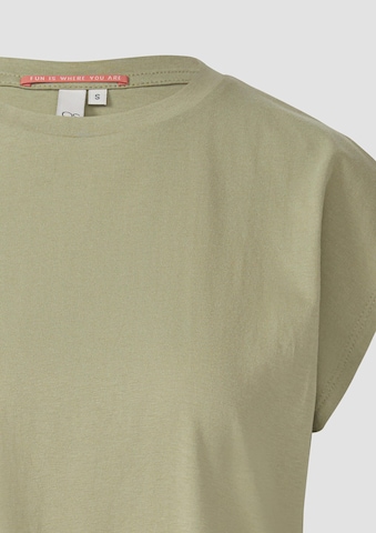 QS Shirt in Grün