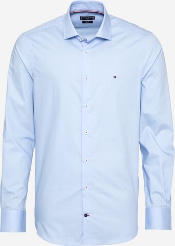 Chemise TOMMY HILFIGER en bleu : devant