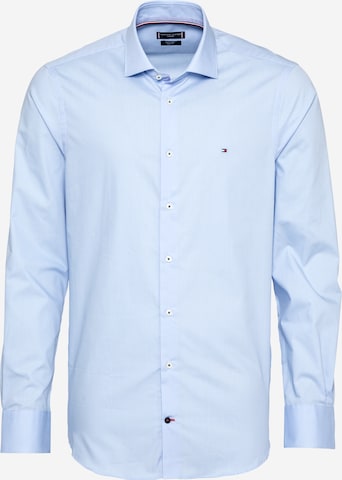 Coupe regular Chemise TOMMY HILFIGER en bleu : devant