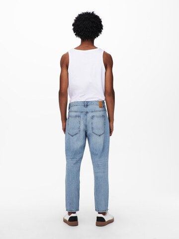 Only & Sons Regular Jeans 'Avi' in Blau