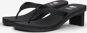 Tommy Jeans T-bar sandals in Black