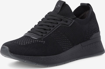 TAMARIS Sneakers laag in Zwart: voorkant