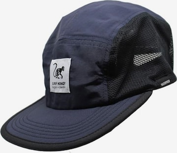Surf Monkey Athletic Cap in Blue: front