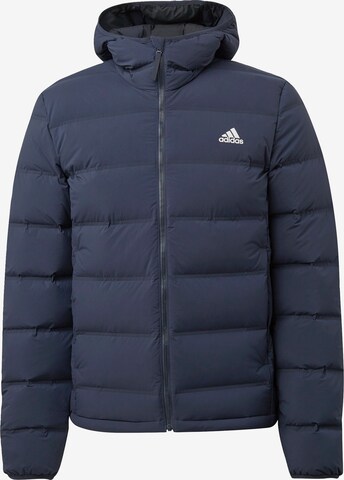 ADIDAS SPORTSWEAR Outdoor jacket 'Helionic Soft Hooded' in Blue: front
