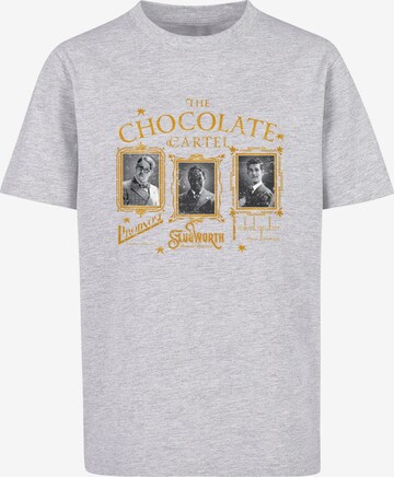 T-Shirt 'Wonka - The Chocolate Cartel' ABSOLUTE CULT en gris : devant