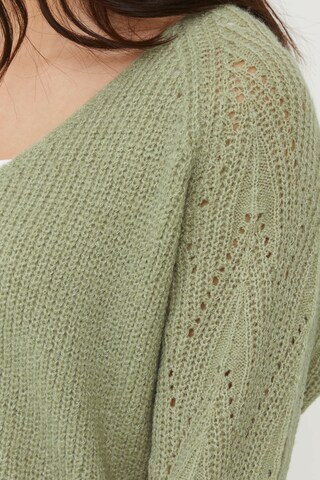 b.young Sweater 'OMIKKA' in Green