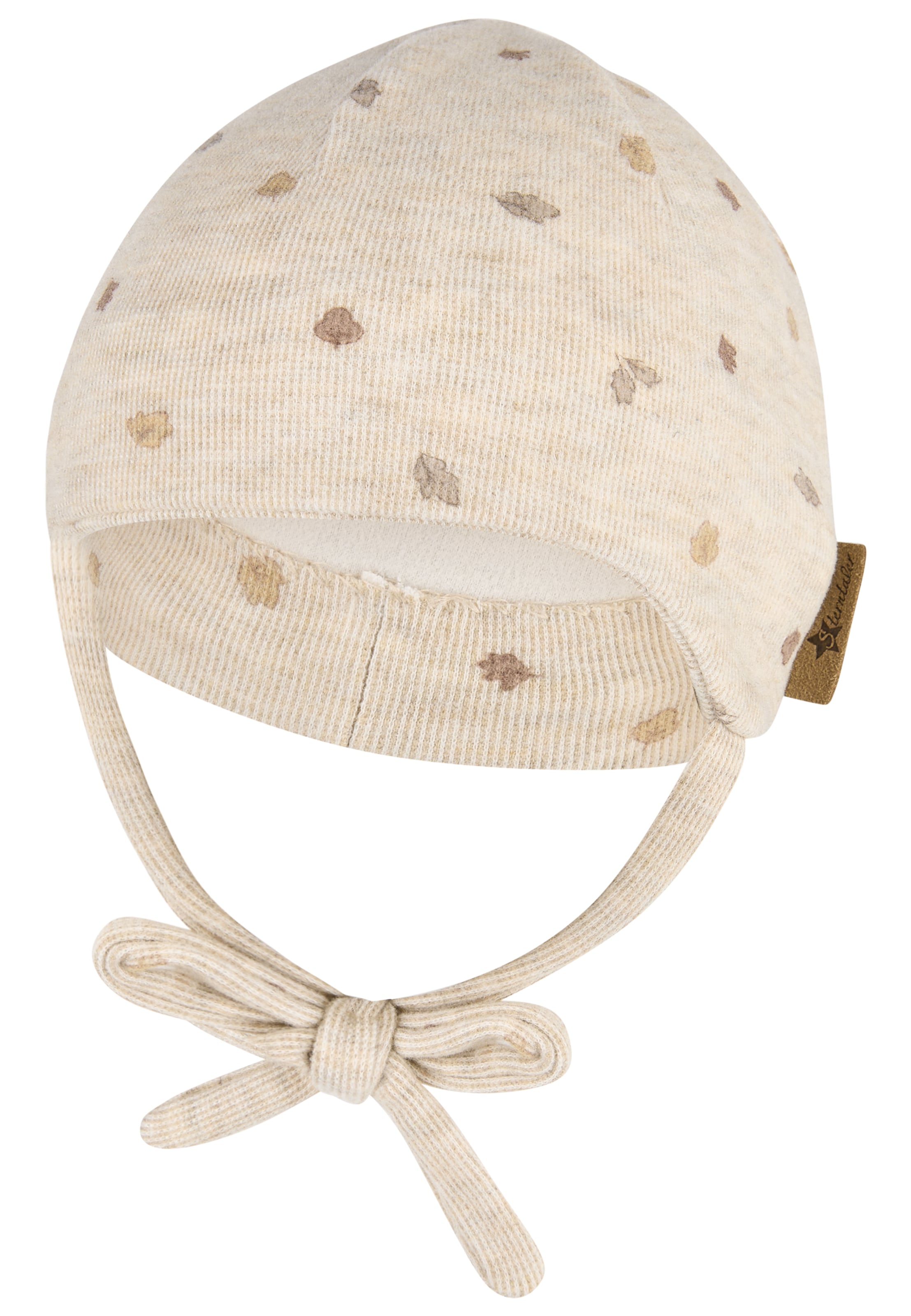 STERNTALER Beanie in Beige: front